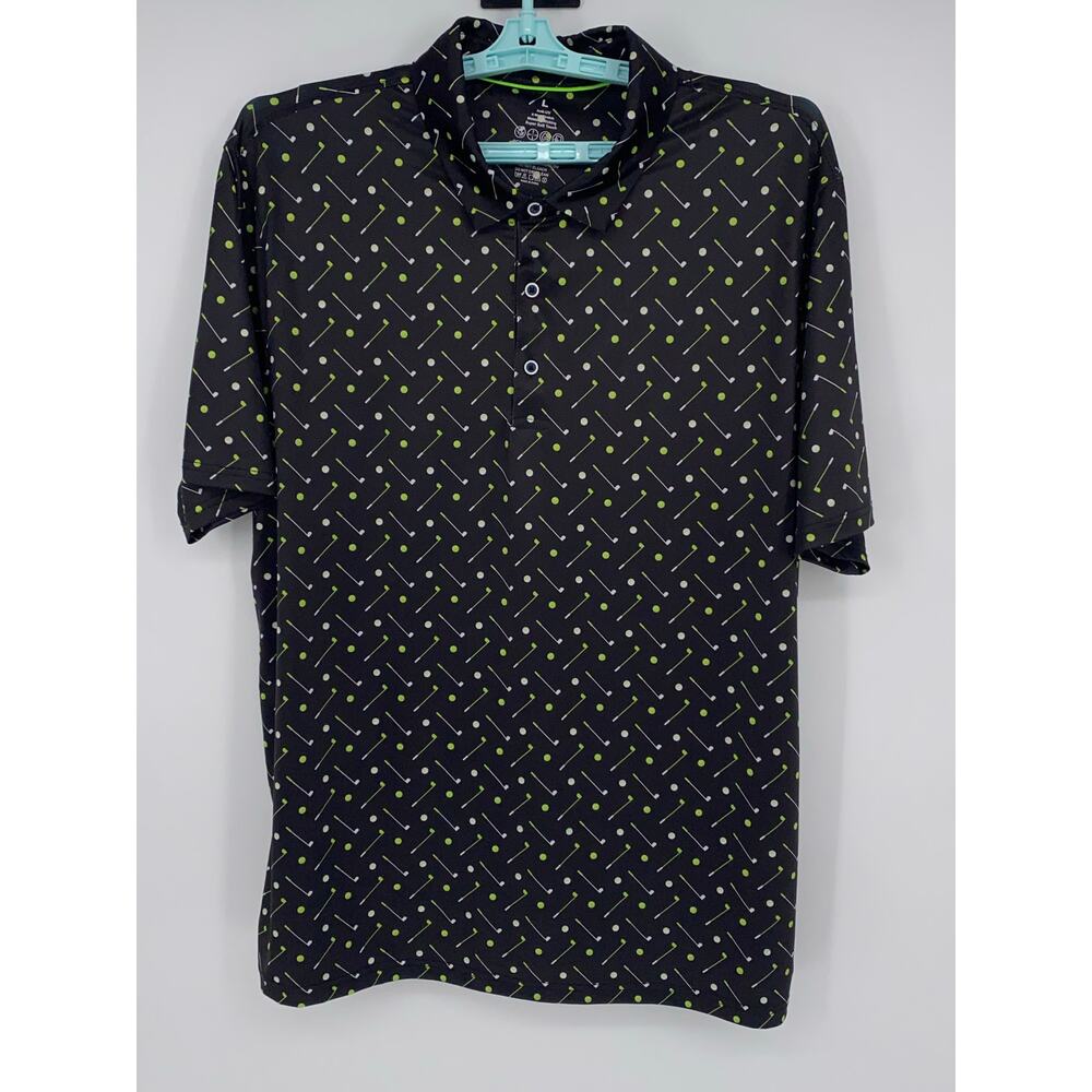 NWOT Mens short sleeve golf polo Large